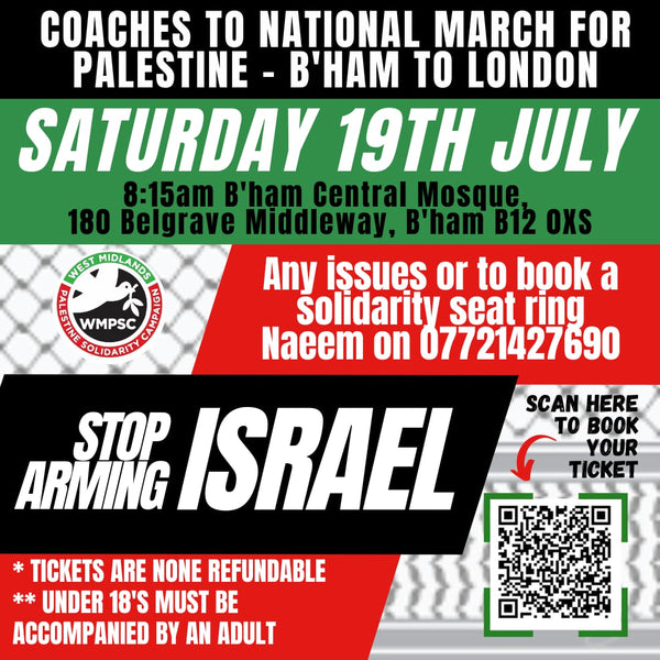 National Demo Coach 19th July 2025