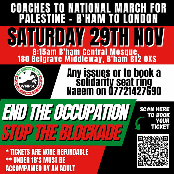 National Demo Coach 29th November 2025