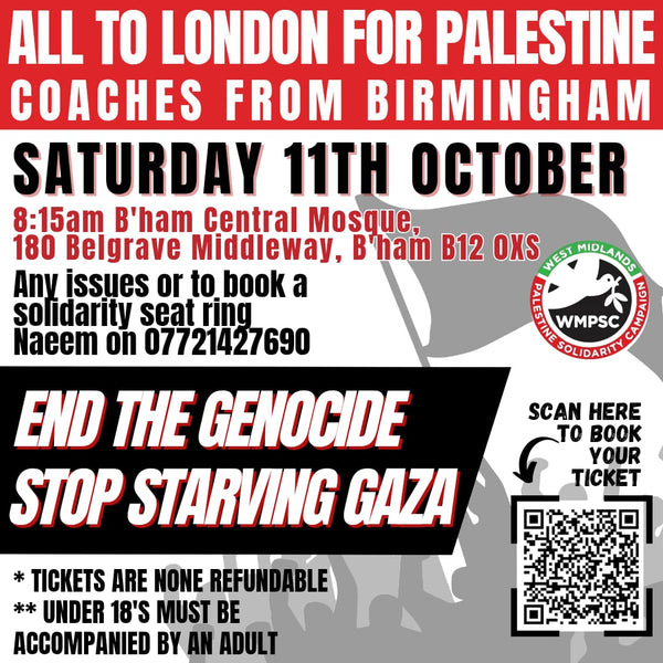 National Demo Coach 11th October 2025