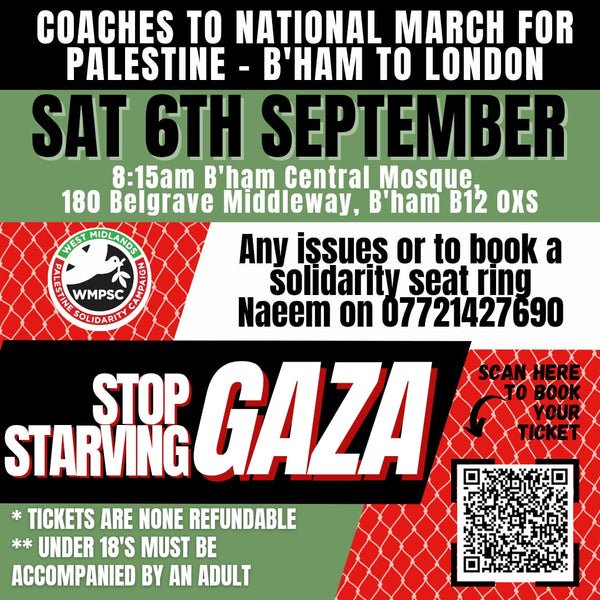 National Demo Coach 6th September 2025